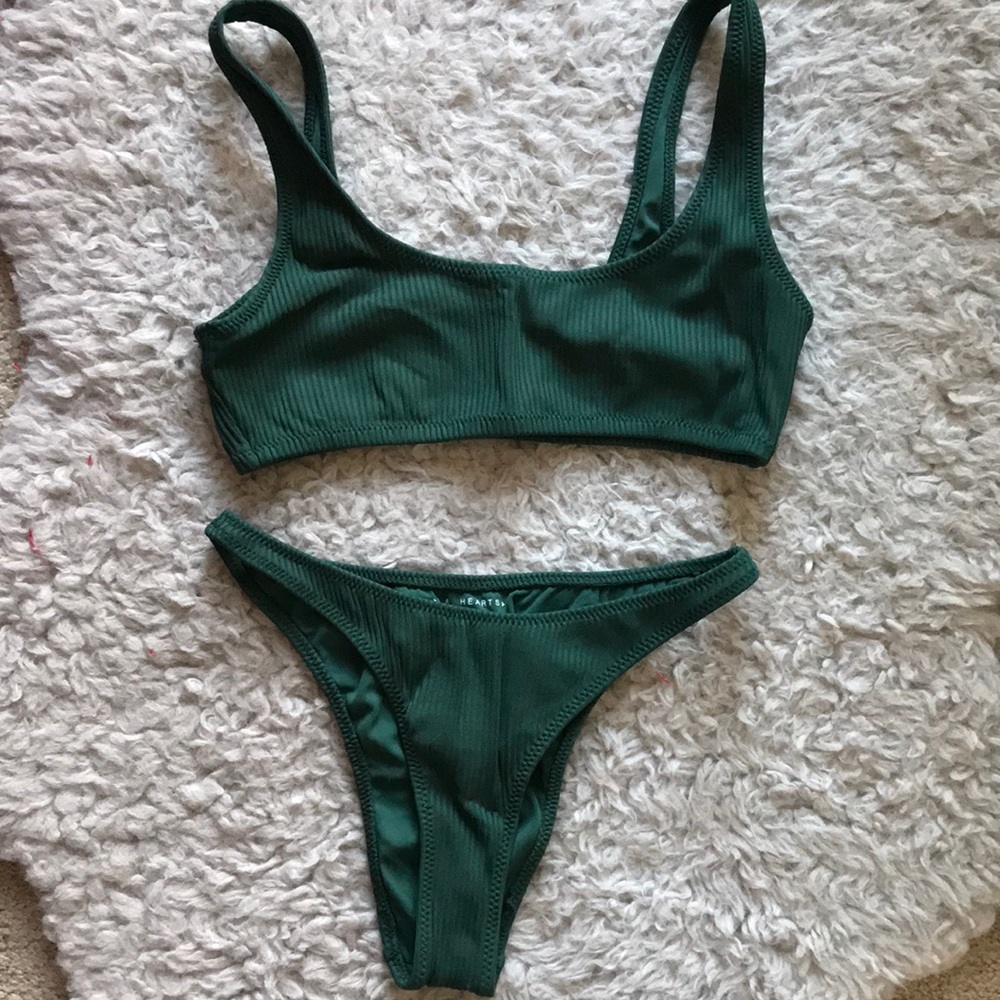 Green bikini